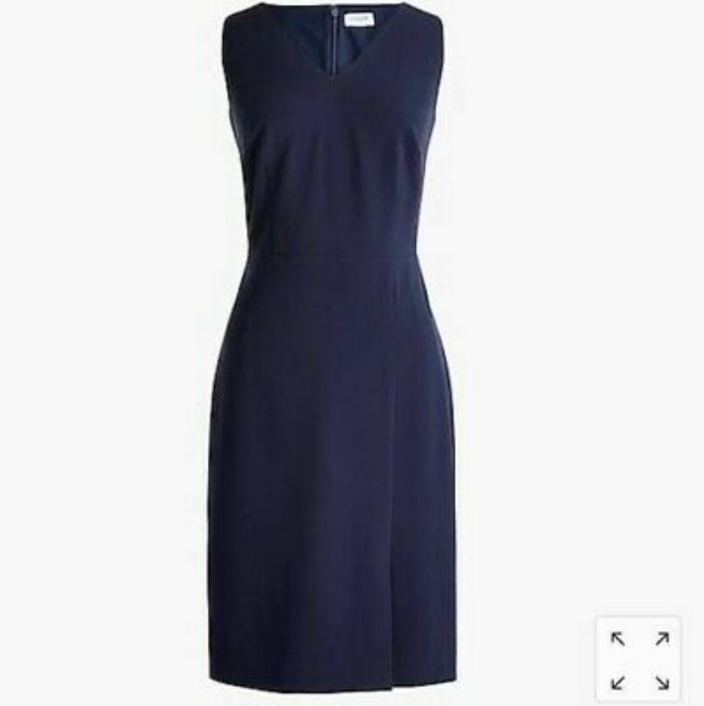 NWT J-Crew Navy Suiting Dress Size 8
❤️